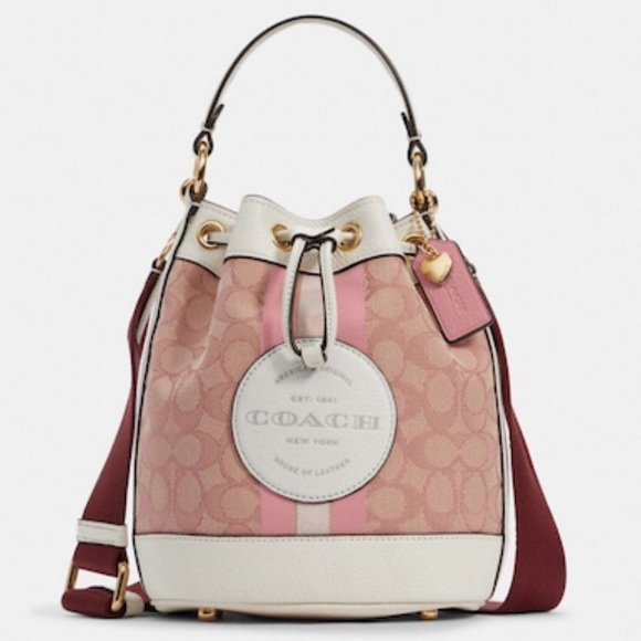 Coach Handbags - Coach Dempsey Bucket Bag 19 NWt
